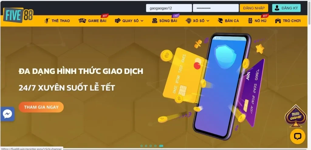 Five88-cung-cap-tinh-nang-giao-dich-da-dang-va-nhanh-chong-min